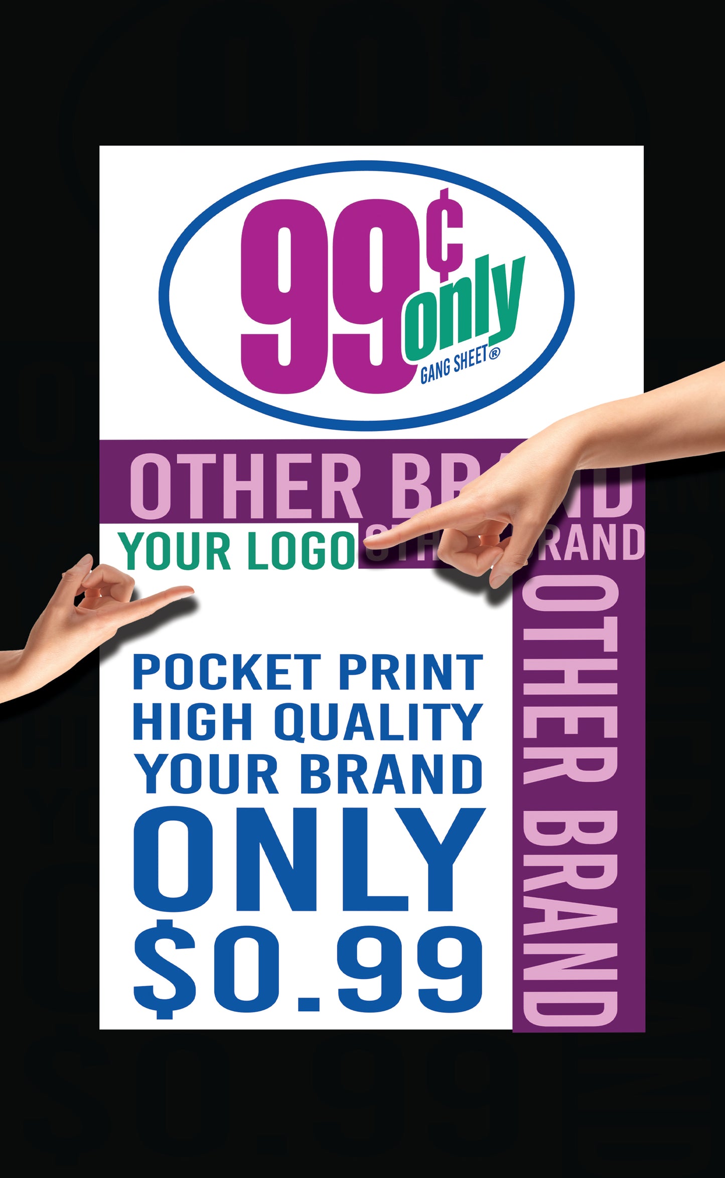 $0.99 CENT ONLY POCKET PRINT !
